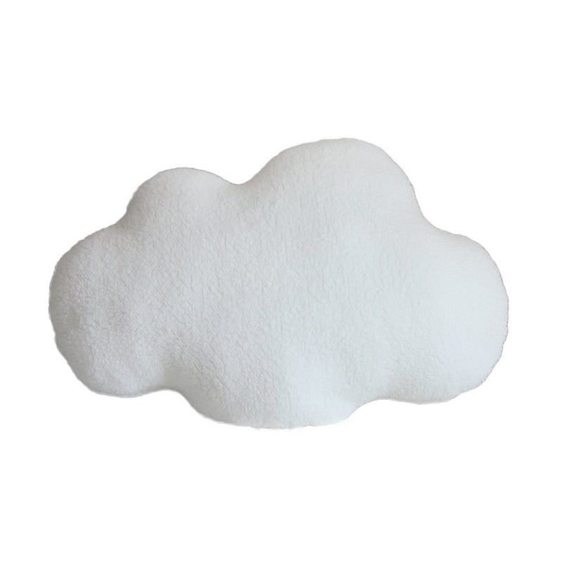 FLYING BALLOON Lovely Cartoon Clouds Shaped Throw Pillows Waist Rest Cushion Bedrest Reading Pillows Chair Back Cushion for Bedroom Office Car - Image 1